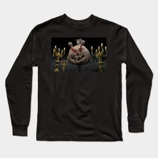 pumpkin monster Long Sleeve T-Shirt